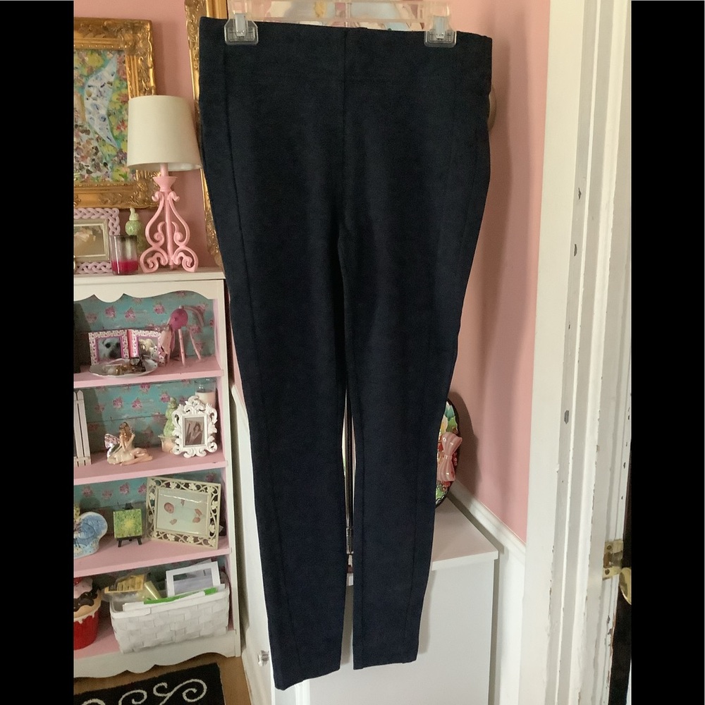 Loft outlet Navy Heather leggings medium new with tags